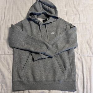 GREY NIKE HOODIE